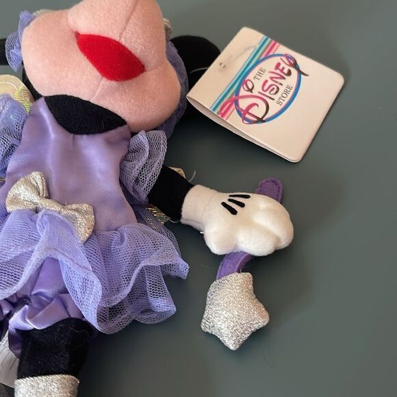 DISNEY Vintage 90s Mickey and Minnie The Nutcracker Bean Bag Plush *NEW* - Picture 4 of 11